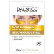 Balance Gold + Marine Collagen Hydrogel Under Eye Masks 6g