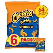 Cheetos Cheese Puffs, 13g (Pack of 6)