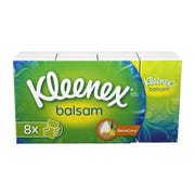 Kleenex Balsam Pocket Tissues, (Pack of 8)