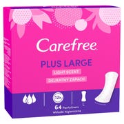 Carefree® Plus Large Light Scent Pantyliners 64ct