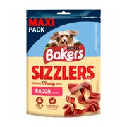 Bakers Sizzlers Bacon 185G