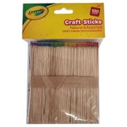 Crayola Craft Sticks (Pack of 100)