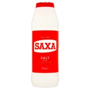 Saxa Fine Table Salt Bottle, 750g