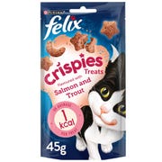 Felix Crispies Flavoured with Salmon and Trout 45g