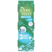 John West Tuna Chunks In Brine, 80g per tin (Pack of 3)