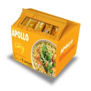 Apollo Noodles Curry, 70g (Pack of 5)