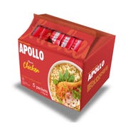 Apollo Noodles Chicken, 70g (Pack of 5)