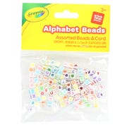 Crayola Alphabet Beads Assorted (Pack of 120)