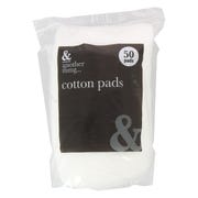 Oval Cotton Pads, (Pack of 50)