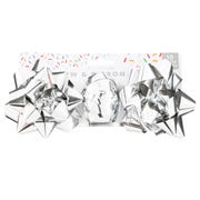 Gift Bow & Ribbon Set - Silver