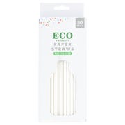 Party Paper Straws (Pack of 80)