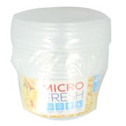 Microwave Container, 450ml (Pack of 8)