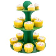 Party 3 Tier Green Cupcake Stand