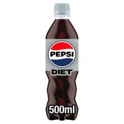 Diet Pepsi Bottle, 500ml
