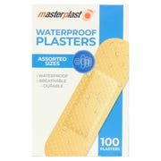 Waterproof Plasters Assorted (100 Pack)