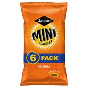 Jacob's Mini Cheddars 6 Original 138g