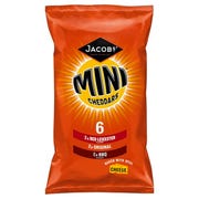 Jacob's Mini Cheddars Variety Multipack Snacks 138g