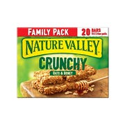 Nature Valley Crunchy Oats & Honey Cereal Bars, 42g (Pack of 5)